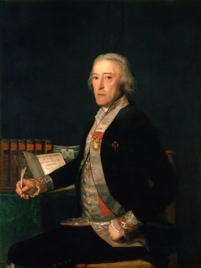 Portræt af Félix Colón de Larriátegui af Francisco de Goya